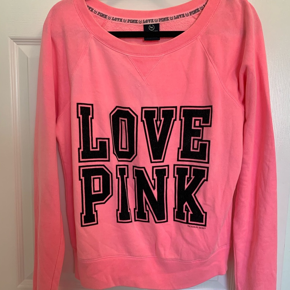 PINK Victoria’s Secret Neon Pink Sweater